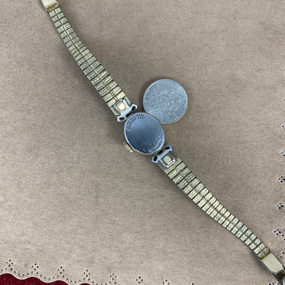 Vintage 1950's Hamilton Diamond Watch 10K GF - Picture 5 of 6